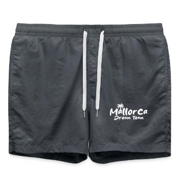 Mallorca Dream Team - Badeshorts - Anthrazit - Vorne - AI Model Male 185 light (185cm)