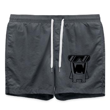 Cool Monster - Short de bain - charbon - Devant - AI Model Male 185 light (185cm)