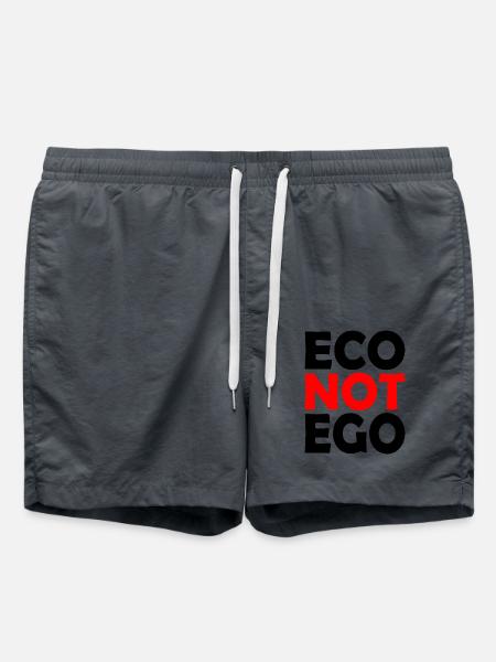 Eco not ego - Swim Trunks - anthracite