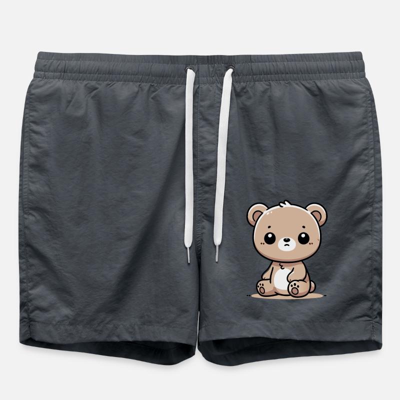Teddy bear - Swim Trunks - anthracite