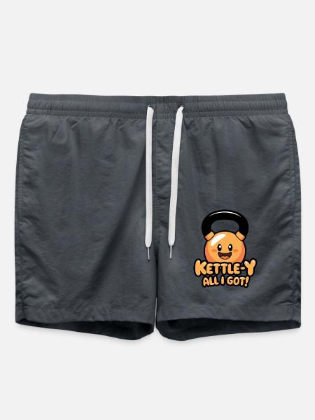 Kettle-Y All I Got - Swim Trunks - anthracite