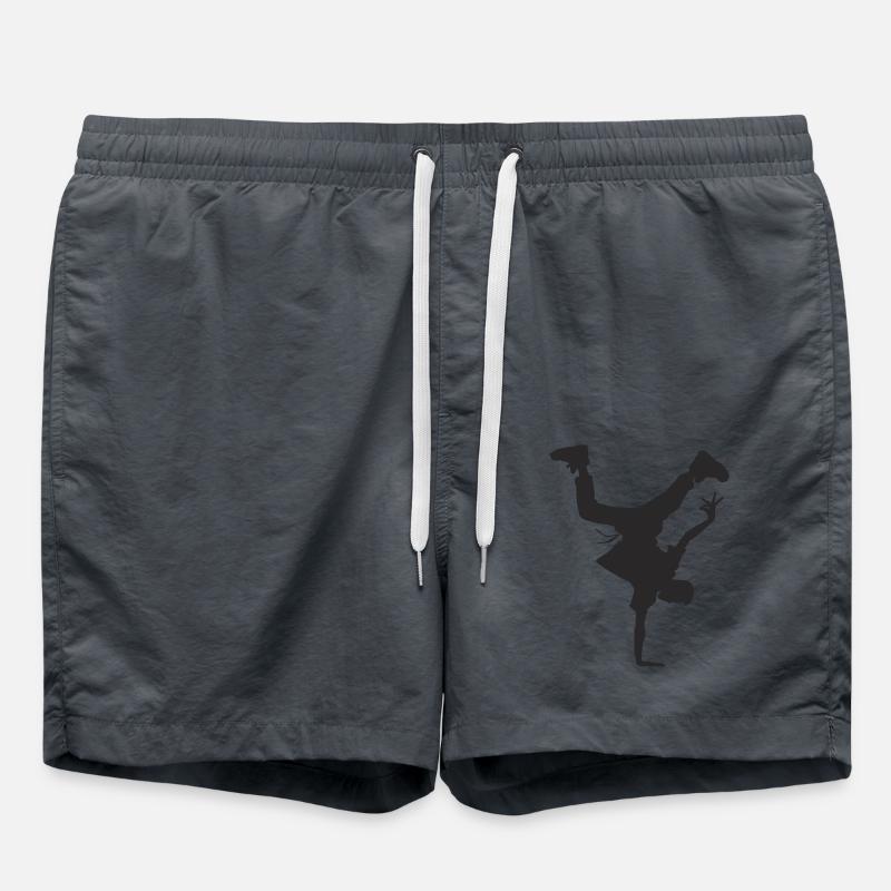 Breakdance - Swim Trunks - anthracite