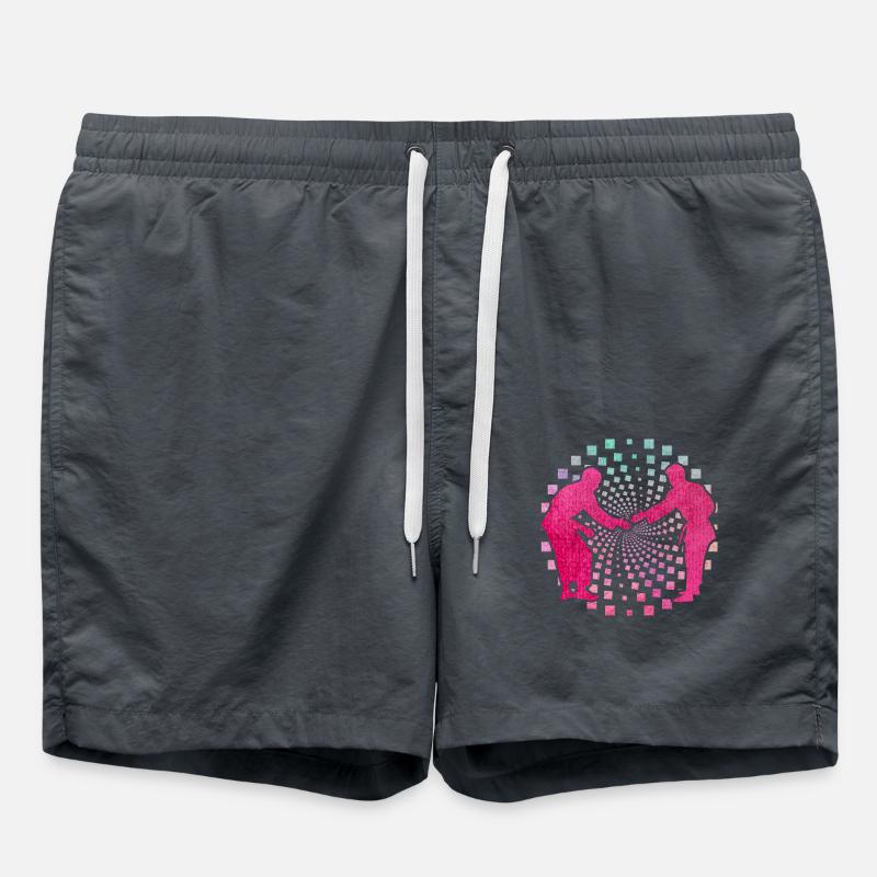 Judo - Short de bain - charbon