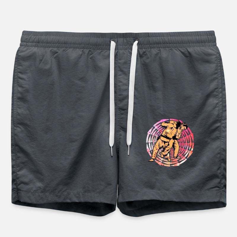 Judo - Short de bain - charbon