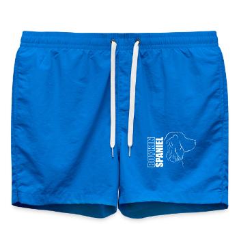 Boykin Spaniel Profile Dog Dog Wilsigns - Swim Trunks - cobalt blue - Front