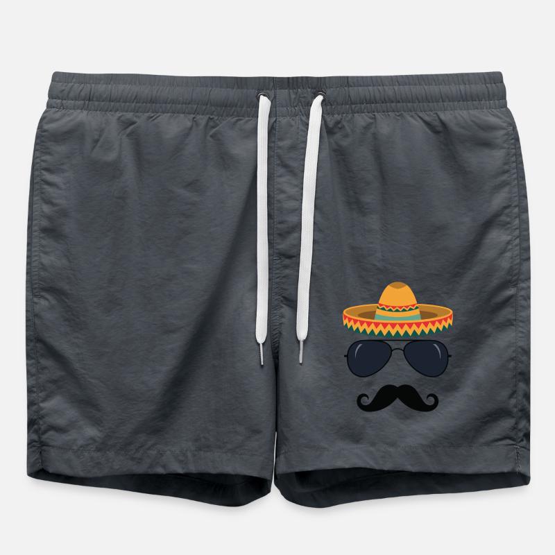 Cinco De Mayo - Swim Trunks - anthracite