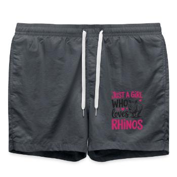 Rhinoceros - Swim Trunks - anthracite - Front - AI Model Male 185 light (185cm)