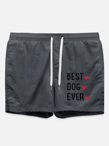 Best Dog ever - Swim Trunks - anthracite