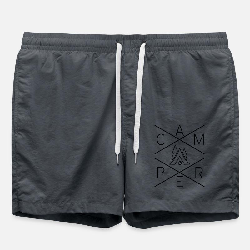 CAMPER - Badeshorts - Anthrazit