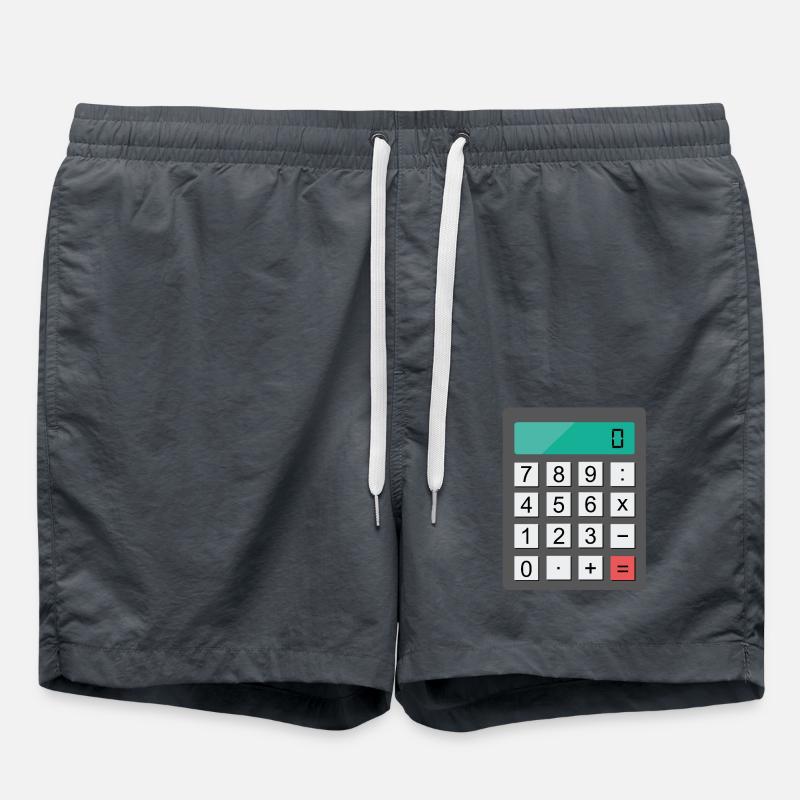 calculator - Swim Trunks - anthracite