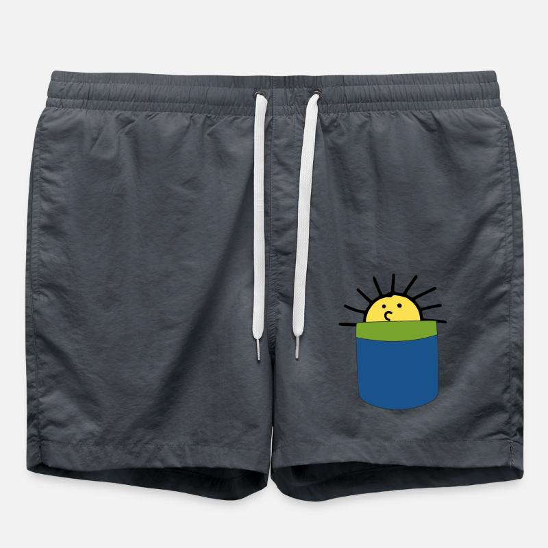 Sun - Swim Trunks - anthracite