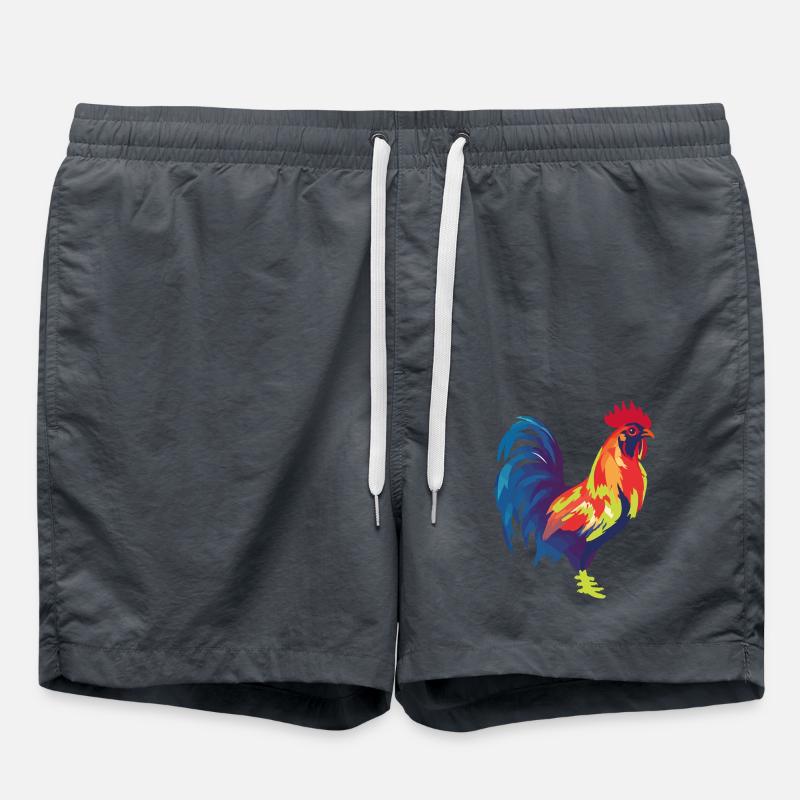 Rooster - Swim Trunks - anthracite