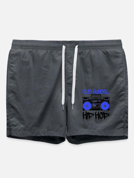Ghetto blaster old school - Short de bain - charbon
