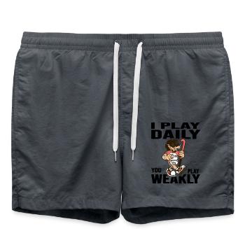 Hockey Club de hockey Joueurs de hockey Hockeytime - Short de bain - charbon - Devant - AI Model Male 185 light (185cm)