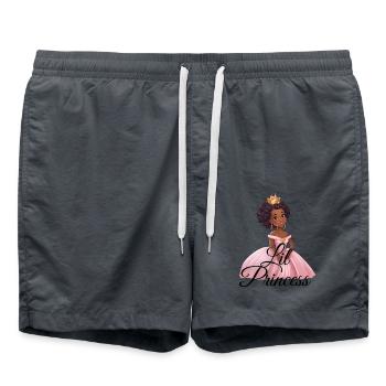 Lil Princess - Badeshorts - Anthrazit - Vorne - AI Model Male 185 light (185cm)