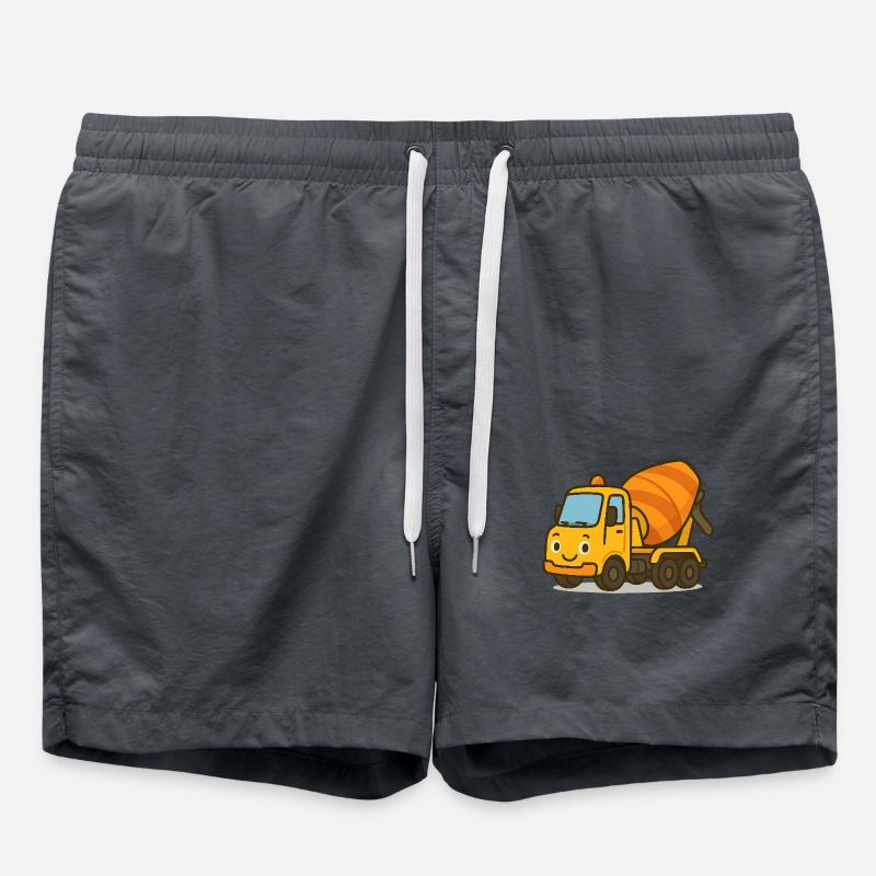 Concrete mixer - Swim Trunks - anthracite