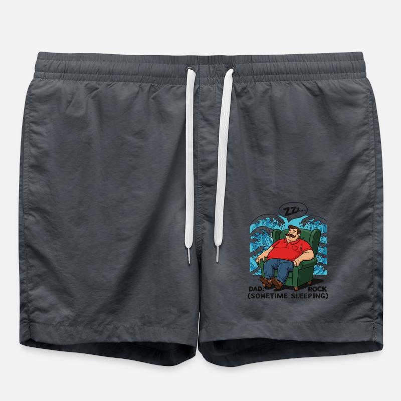 Dad: Rock - Swim Trunks - anthracite