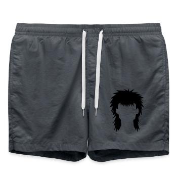 VOKUHILA - Swim Trunks - anthracite - Front - AI Model Male 185 light (185cm)