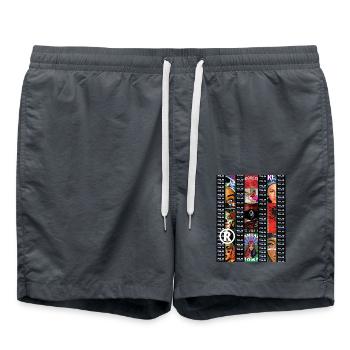 7iLoistdieMarke freestyle Mix - Badeshorts - Anthrazit - Vorne - AI Model Male 185 light (185cm)
