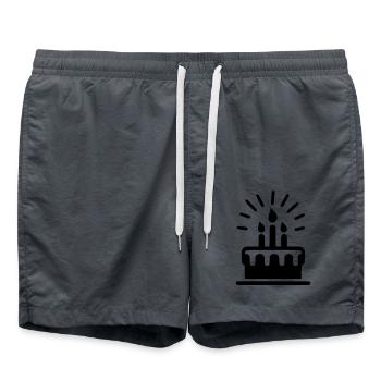 Gateau - Short de bain - charbon - Devant - AI Model Male 185 light (185cm)