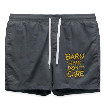 Cavalier avec du style et un look stable - Short de bain - charbon - Devant - AI Model Male 185 light (185cm)