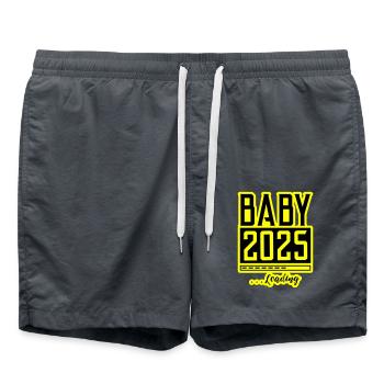 Baby 2025 Loading Babyshower - Swim Trunks - anthracite - Front - AI Model Male 185 light (185cm)