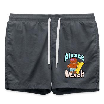 Alsace Beach - Short de bain - charbon - Devant - AI Model Male 185 light (185cm)