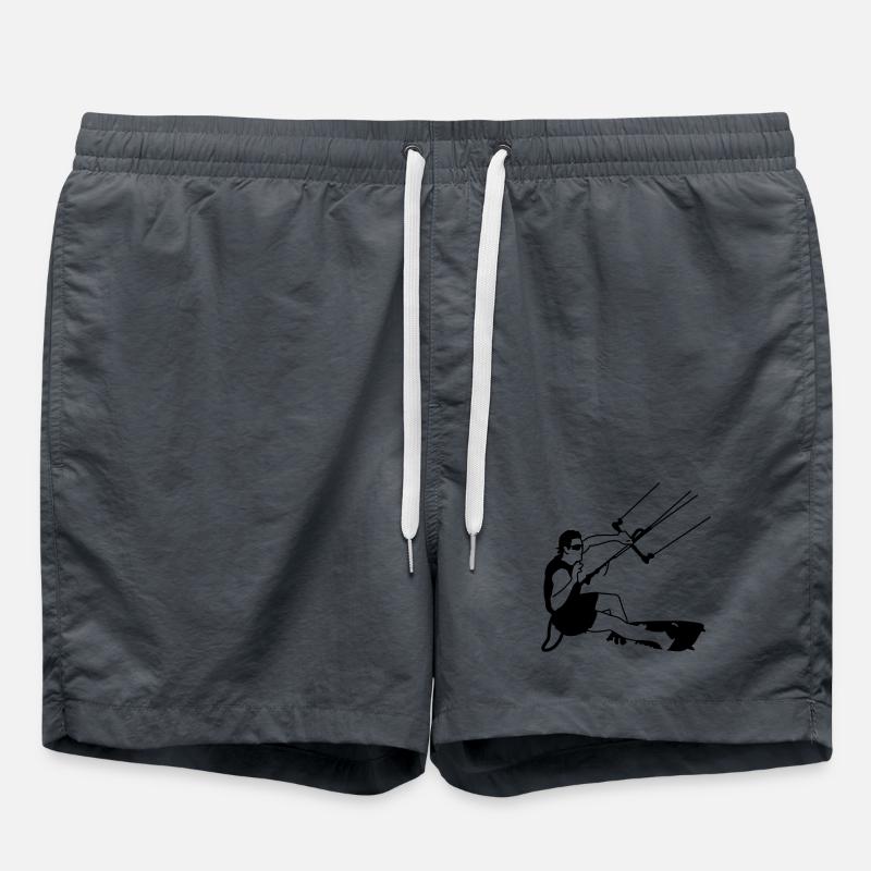 Kitesurfing - Badeshorts - Anthrazit