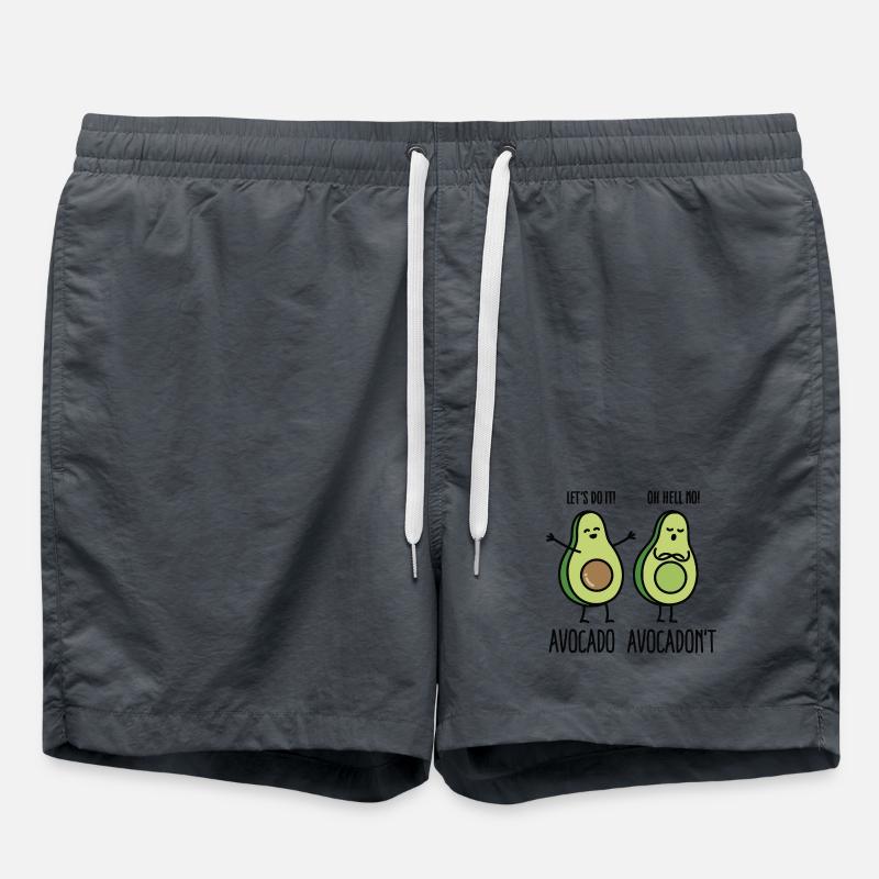Avocado - Avocadon't - Short de bain - charbon