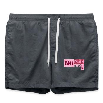 Pas de plan deux jours - Short de bain - charbon - Devant - AI Model Male 185 light (185cm)