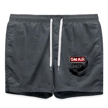 ON AIR Festival Version - Badeshorts - Anthrazit - Vorne - AI Model Male 185 light (185cm)