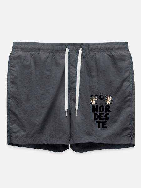 Brazilian Northeast - Swim Trunks - anthracite