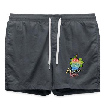 Alsace Vibes - Short de bain - charbon - Devant - AI Model Male 185 light (185cm)
