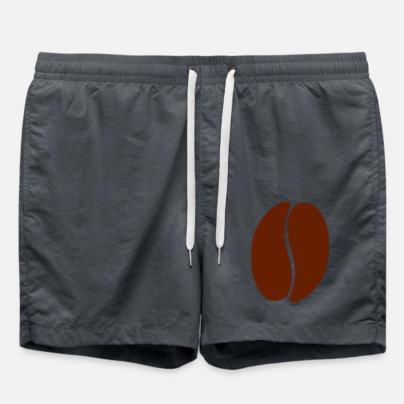 Kaffee - Badeshorts - Anthrazit