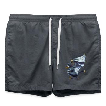 Petite Gargouille - Short de bain - charbon - Devant - AI Model Male 185 light (185cm)