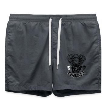 MOTORCYCLE - Swim Trunks - anthracite - Front - AI Model Male 185 light (185cm)