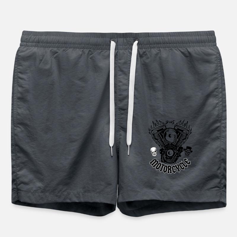 MOTORCYCLE - Swim Trunks - anthracite