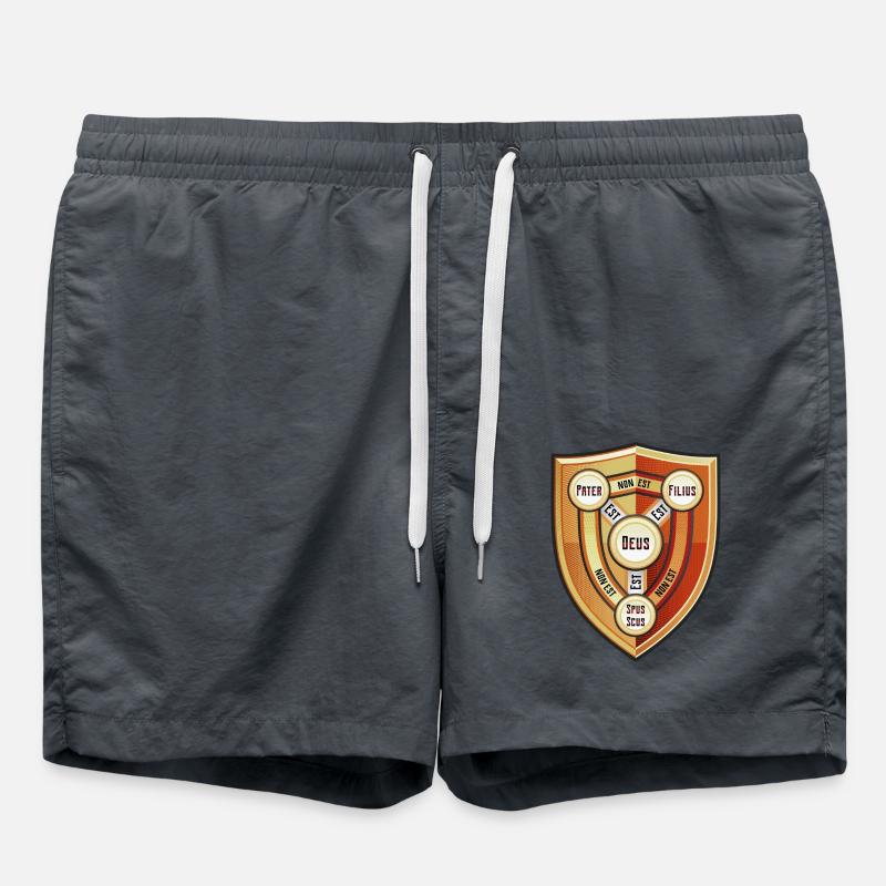 Shield of Trinity - Swim Trunks - anthracite