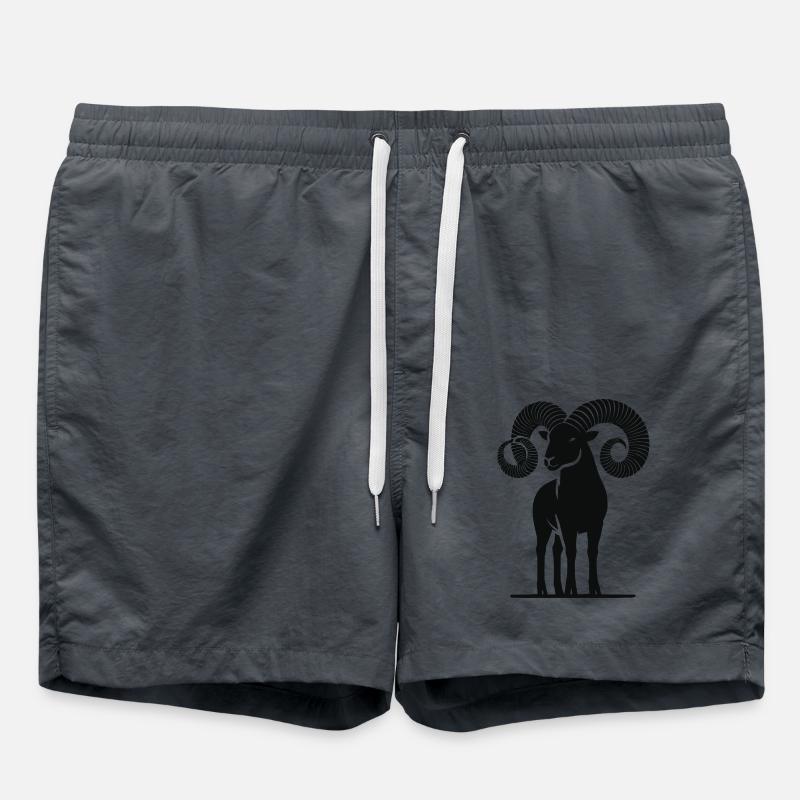 ram - Swim Trunks - anthracite