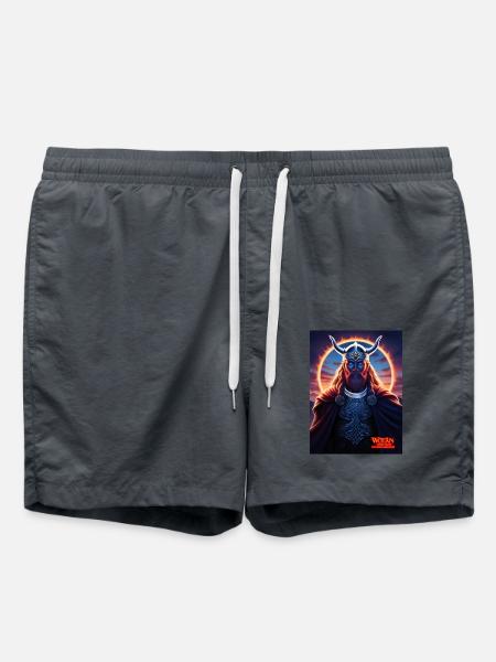 WOTAN - YOUR LIGHT IN YOUR DARKNESS - Badeshorts - Anthrazit