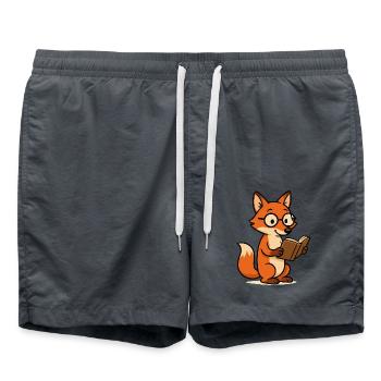 renard schlaufuchs - Short de bain - charbon - Devant - AI Model Male 185 light (185cm)
