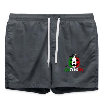 Helloween Italie ciao bella - Short de bain - charbon - Devant - AI Model Male 185 light (185cm)