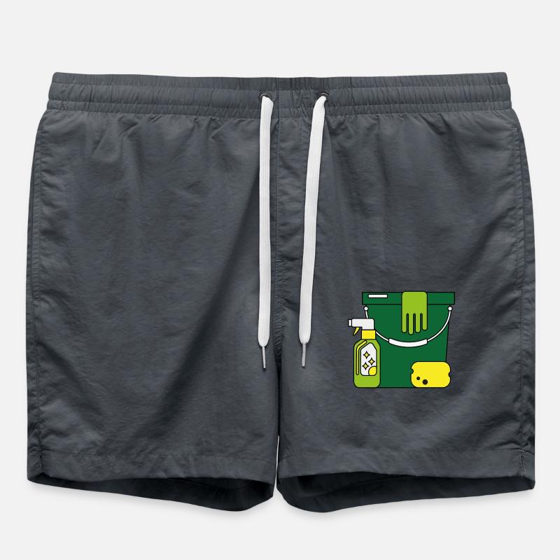 clean - Swim Trunks - anthracite