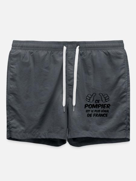 MEILLEUR POMPIER - Short de bain - charbon