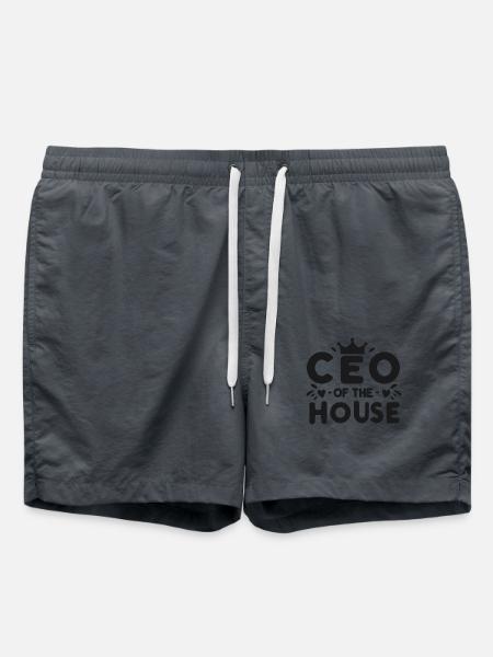 CEO des Hauses - Badeshorts - Anthrazit