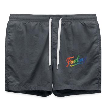 Liberté - Short de bain - charbon - Devant - AI Model Male 185 light (185cm)
