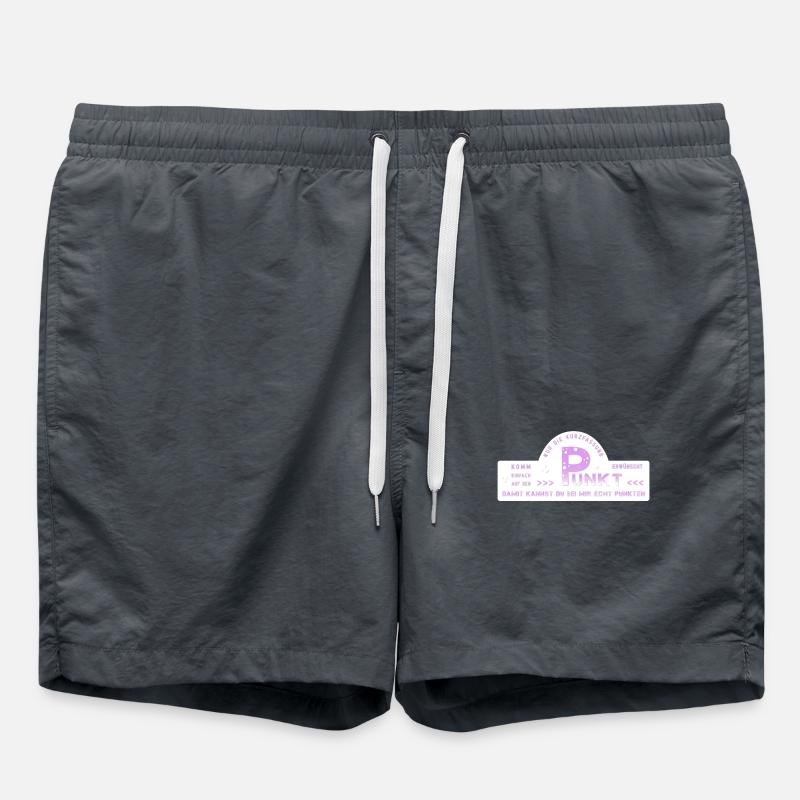 to the point - Swim Trunks - anthracite