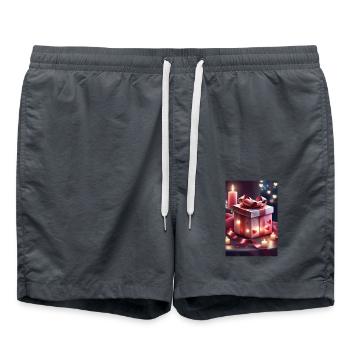 Beau cadeau - Short de bain - charbon - Devant - AI Model Male 185 light (185cm)