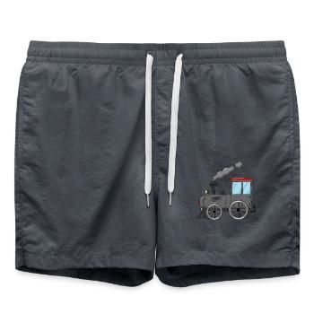 Train pour enfants gris - Short de bain - charbon - Devant - AI Model Male 185 light (185cm)