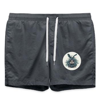 Hase - Badeshorts - Anthrazit - Vorne - AI Model Male 185 light (185cm)